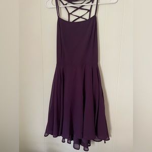 Charlotte Russe purple dress.